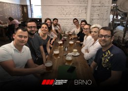 Posezení po kurzu Manažera pro internetové projekty