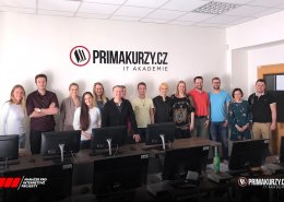 Závěrečná fotografie z kurzu internetového marketingu