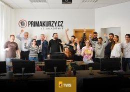 Veselé zakončení kurzu Tvorba webových stránek