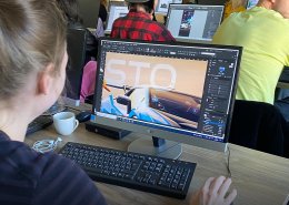 Kurz grafiky | Pracovník grafického studia