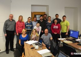 Závěrečná fotografie po kurzu Manažer pro internetové projekty
